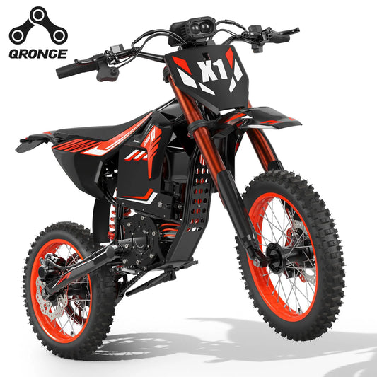 Qronge X1 Spark M Electric Dirt Bike | 4500W | 60V | Long Range