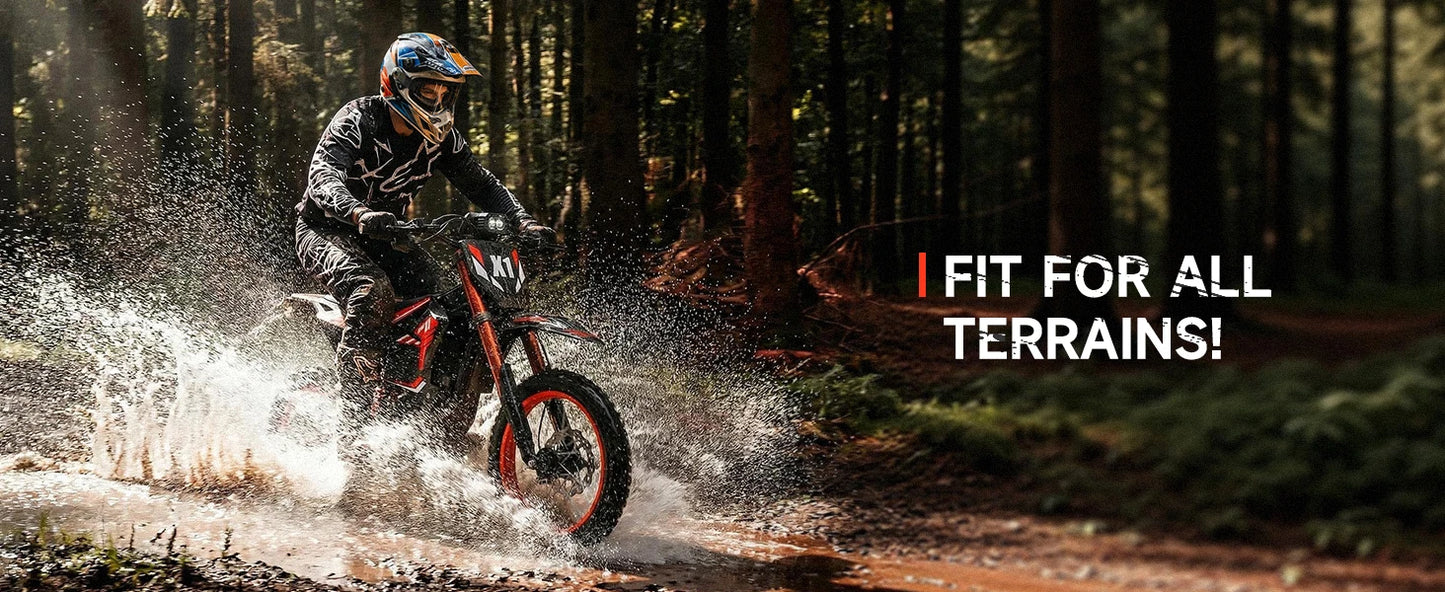 Qronge X1 Spark M Electric Dirt Bike | 4500W | 60V | Long Range